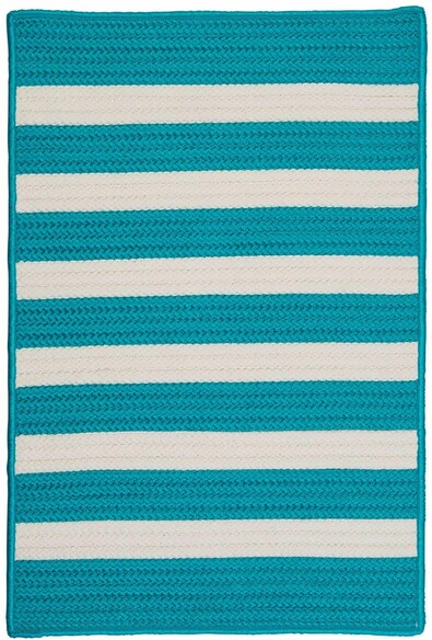 Colonial Mills Stripe It TR49 Turquoise